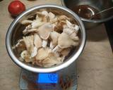 Insalata tiepida con patate dolci e funghi Pleurotus. Una vera delizia! passaggio 10 foto