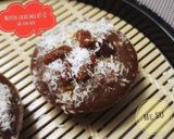 Hình bước làm 5 của món Muffin cacao mix kỷ tử rắc vụn dừa - Bữa phụ cho bé