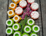 Foto langkah ke 11 dari resep Putu Ayu Warna Warni Ceria Super Lembut.