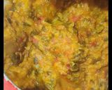A picture of step 4 of Masaledaar Green onion with potatoes.
