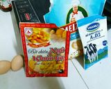 Hình bước làm 1 của món Bánh rán