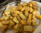 A picture of step 3 of Chilli Paneer !!.