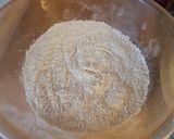 A picture of step 1 of Blueberry muffins.