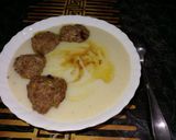 صورة لخطوة 3 من وصفة لابيري 🥔 باللحم المفروم 🍖 على طريقتي