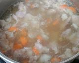 A picture of step 9 of My Chunky Bacon Pea Soup. 'yummy'.