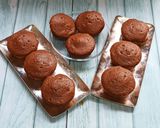 A picture of step 5 of Beetroot Eggless Cupcake.