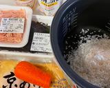 羊栖菜 雞絞肉飯　ひじきとひき肉のかやくごはん🍚的食譜步驟1照片