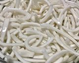Hình bước làm 1 của món Mứt dừa non