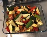 Une image de l'étape 7 de Légumes du jardin sautés au lard.