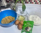 Foto langkah ke 1 dari resep Bolu Pisang Kukus Meses.