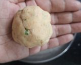 A picture of step 5 of Paneer Stuffed Chickpeas Kofta.