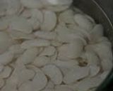 A picture of step 5 of Shiro-an (Shiro Koshian) Smooth Sweetened White Bean Paste.