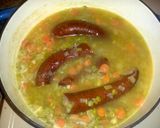 A picture of step 3 of Split Pea Ham Soup.