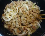 A picture of step 3 of For Your Bento! Easy Ginger Pork with Lots of Onions.