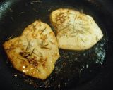 A picture of step 6 of Sautéed Swordfish with Rosemary.