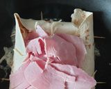 Une image de l'étape 4 de Galette de blé ricotta jambon gruyère.
