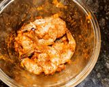 A picture of step 4 of Crispy golden Prawns fry.