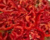 Une image de l'étape 5 de Quiche rustique au poulet et tomates 🍅 du jardin 😃.