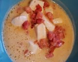 Póréhagyma kéremleves mozzarellával és baconnel (gm lm) recept fázis 7 fotója