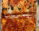 A picture of step 7 of Enchiladas.