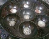 A picture of step 2 of Paneer Appam Lolipop.