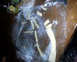 A picture of step 7 of homemade dumpling noodles.