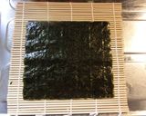 A picture of step 10 of Beef Yakiniku (BBQ) Roll California Style.