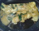 A picture of step 5 of Garden spinach omelette.