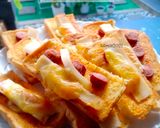 Foto langkah ke 5 dari resep 46. Simple Pizza Bites.