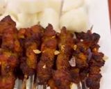 A picture of step 6 of Singaporean Chicken Satay with Peanut gravy.