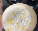 Foto del paso 4 de la receta: Macarrones con nata, bacon, queso y champiñones