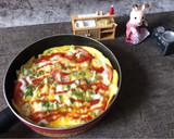 Foto langkah ke 14 dari resep Sarapan Praktis : Omelet Tomat.