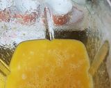 A picture of step 3 of My Mango & Mandarin Juice 😘 #2Flavours.