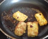 A picture of step 5 of Chur chur paneer roll.