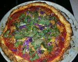 A picture of step 6 of Garden Guido Pizza.