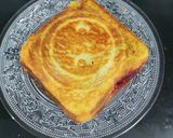 A picture of step 8 of Bombay toast sandwich.