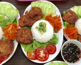 Hình bước làm 4 của món Cơm sườn chay