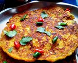 মিক্স ভেজিটেবল চিলা(mix vegetable chilla recipe in Bengali) রেসিপির ধাপ 3 ছবি