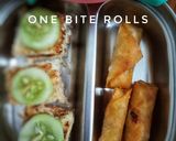 A picture of step 6 of One Bite Rolls | Mini Rolls.