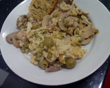 Foto del paso 4 de la receta: Arroz, champiñones, espárragos