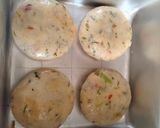 A picture of step 4 of Matar stuffed kachori made in Airfryer/Healthy recipe.