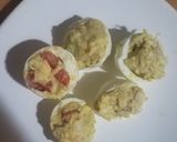 Foto del paso 5 de la receta: Huevos duros rellenos con vegetales
