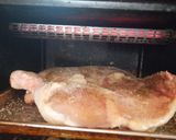 Foto del paso 1 de la receta: Pollo, coles de Bruselas al vino, cebolla y morrones rehogados