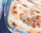 Une image de l'étape 7 de Gratin de Gnocchis saumon poireaux. # octobre.