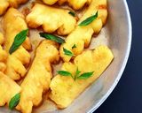 A picture of step 1 of Spicy grilled Pineapple with Coconut Cream.