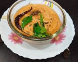 A picture of step 8 of Rava Idli with Tomato Chutney.