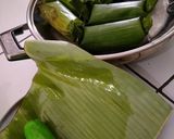 Foto langkah ke 2 dari resep Es Pisang Ijo.