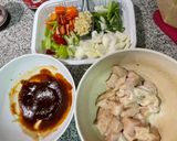 รูปขั้นตอนการทำที่ 1 ของ ไก่ผัดเม็ดมะม่วงหิมพานต์ สูตรเร่งรัด