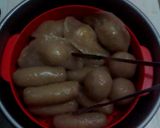 Foto langkah ke 1 dari resep Empek-empek Udang Rebon Isi Telur Puyuh.