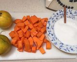 Foto del paso 1 de la receta Mermelada de Calabaza y Naranja